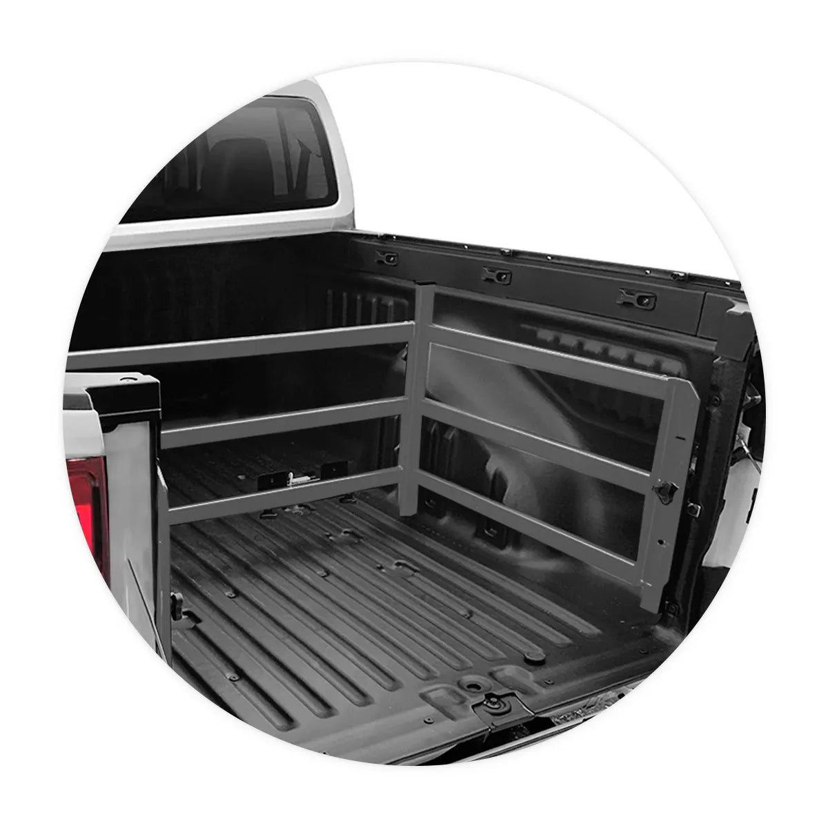 Extensor de Caçamba Frontier 2017 a 2022 Divisor ED Cinza