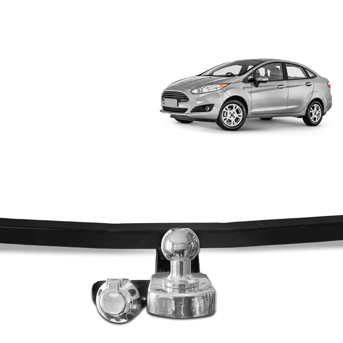 Engate De Reboque New Fiesta Sedan 2013 a 2017 Rabicho Fixo 700 Kg