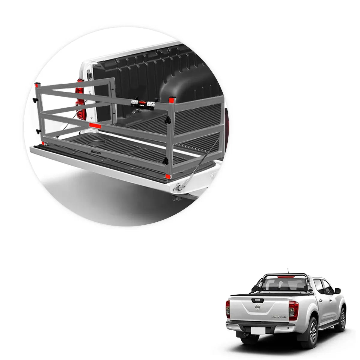 Extensor De Caçamba Frontier 2008 a 2016 Dobravel EDD Cinza