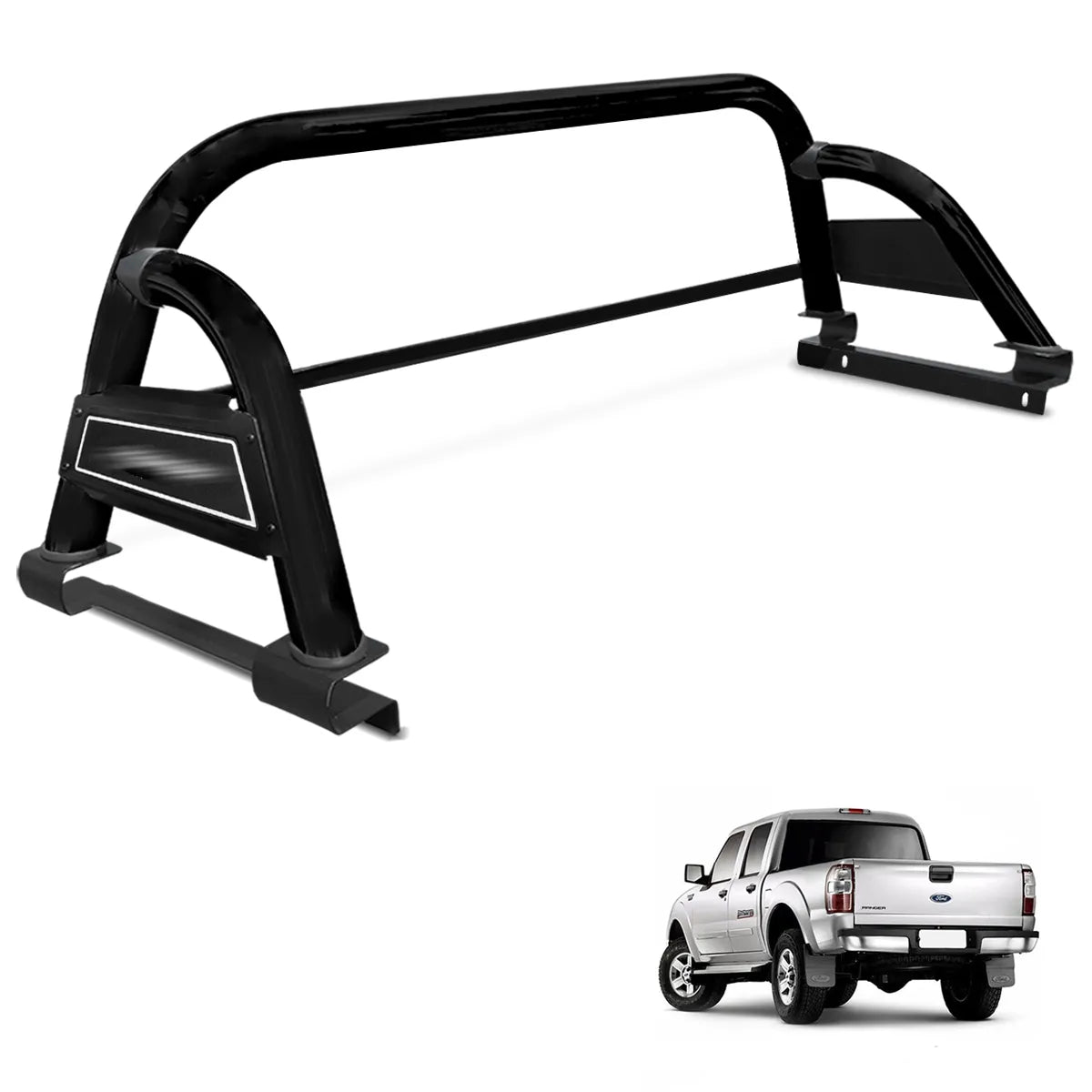 Santo Antônio Ranger 1998 a 2012 Bruto Sport Preto Com Grade