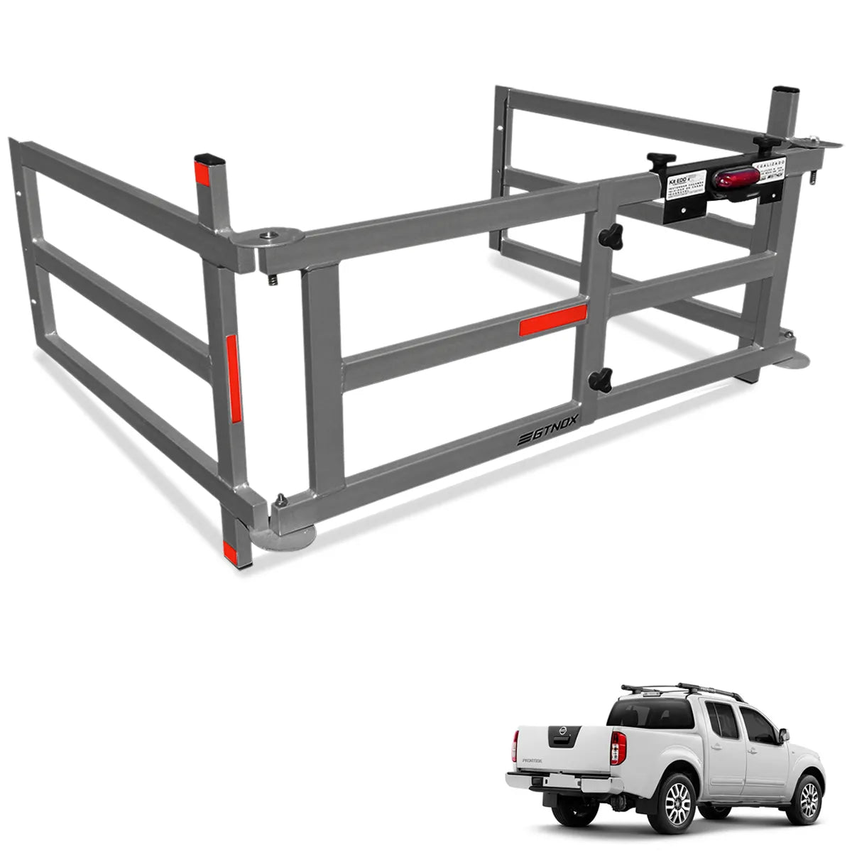 Extensor De Caçamba Frontier 2008 a 2016 Dobravel EDD Cinza