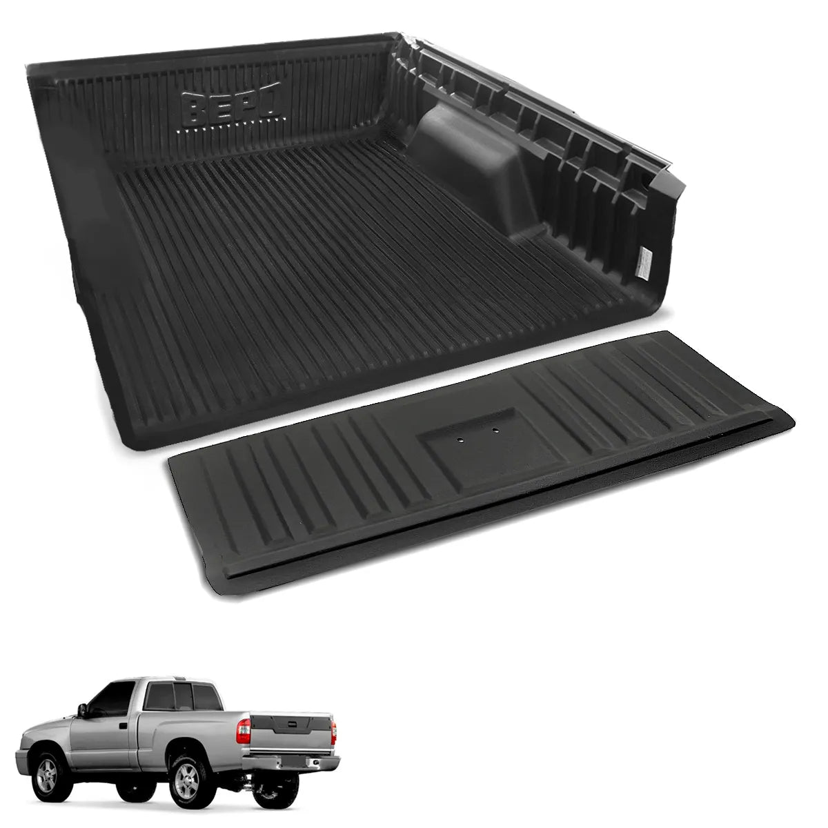 Protetor de Caçamba S10 1995 a 2011 Cabine Simples Bepo