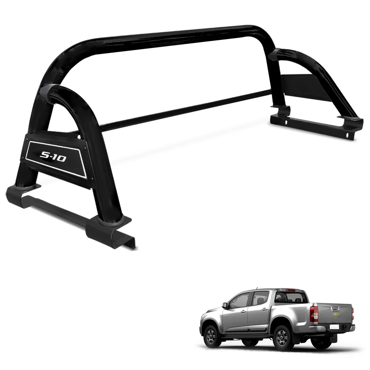 Santo Antonio S10 2012 a 2025 Bruto Sport Preto Com Grade