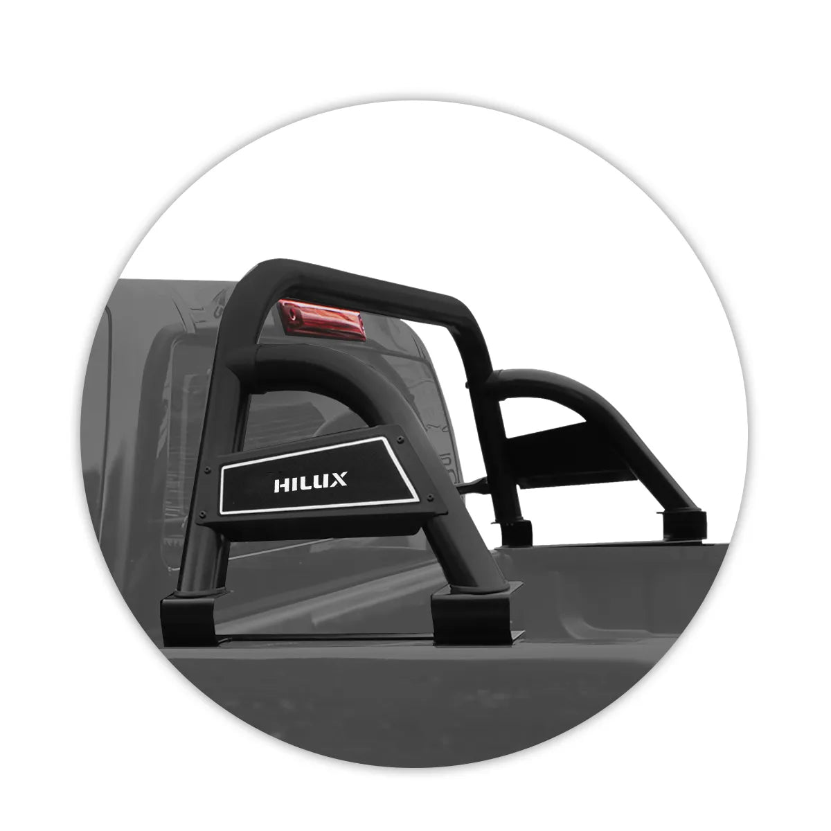 Santo Antônio Hilux 2016 a 2025 Bruto Sport Preto Com Grade