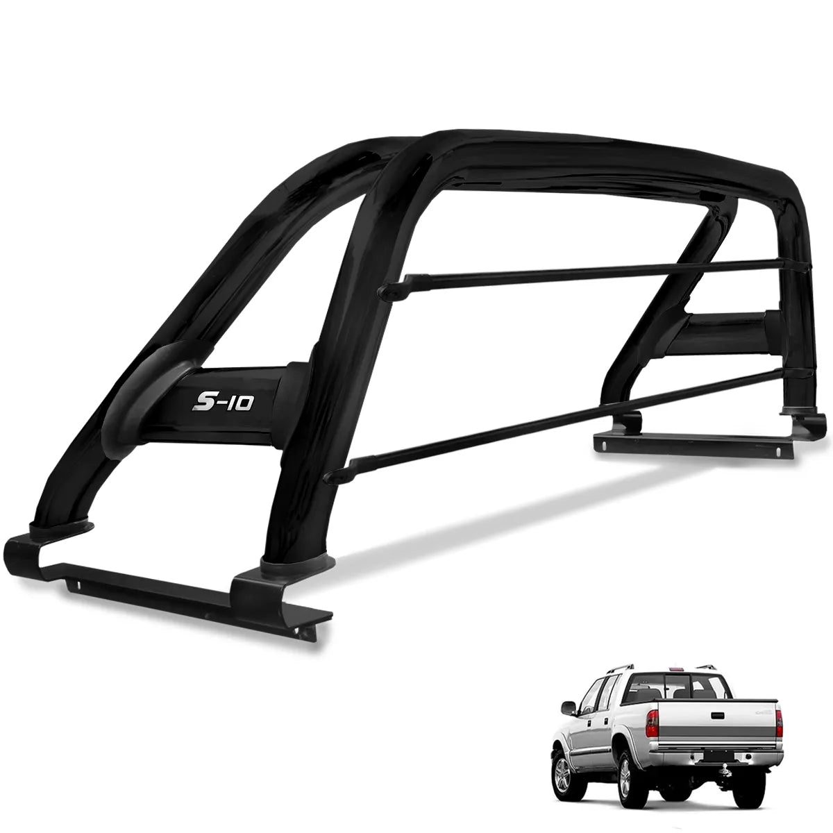 Santo Antonio S10 1995 a 2011 Duplo Preto Com Barra