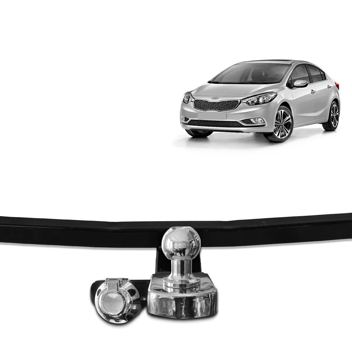 Engate de Reboque Cerato 2010 a 2018 Rabicho Fixo 700kg