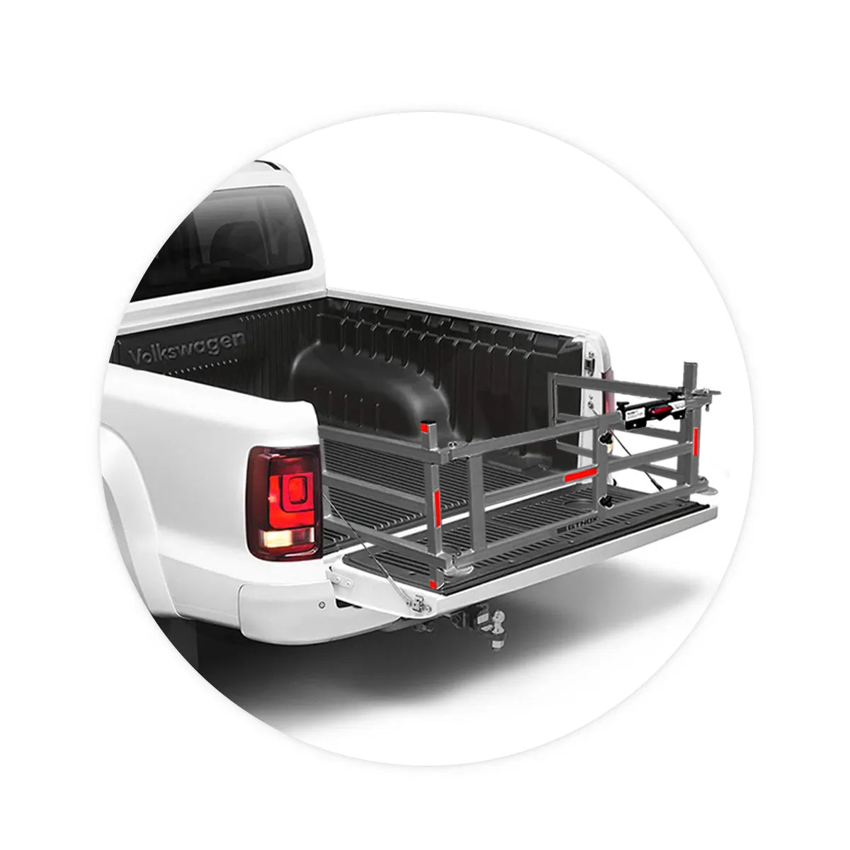 Extensor de Caçamba Amarok 2010 a 2025 Dobravel EDD Cinza