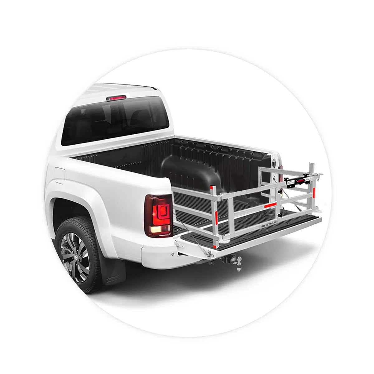 Extensor de Caçamba Hilux SRX 2016 a 2025 Dobravel EDD Prata