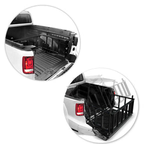 Extensor De Caçamba S10 CD 2001 A 2011 Rampa Preto Reforçado 350kg